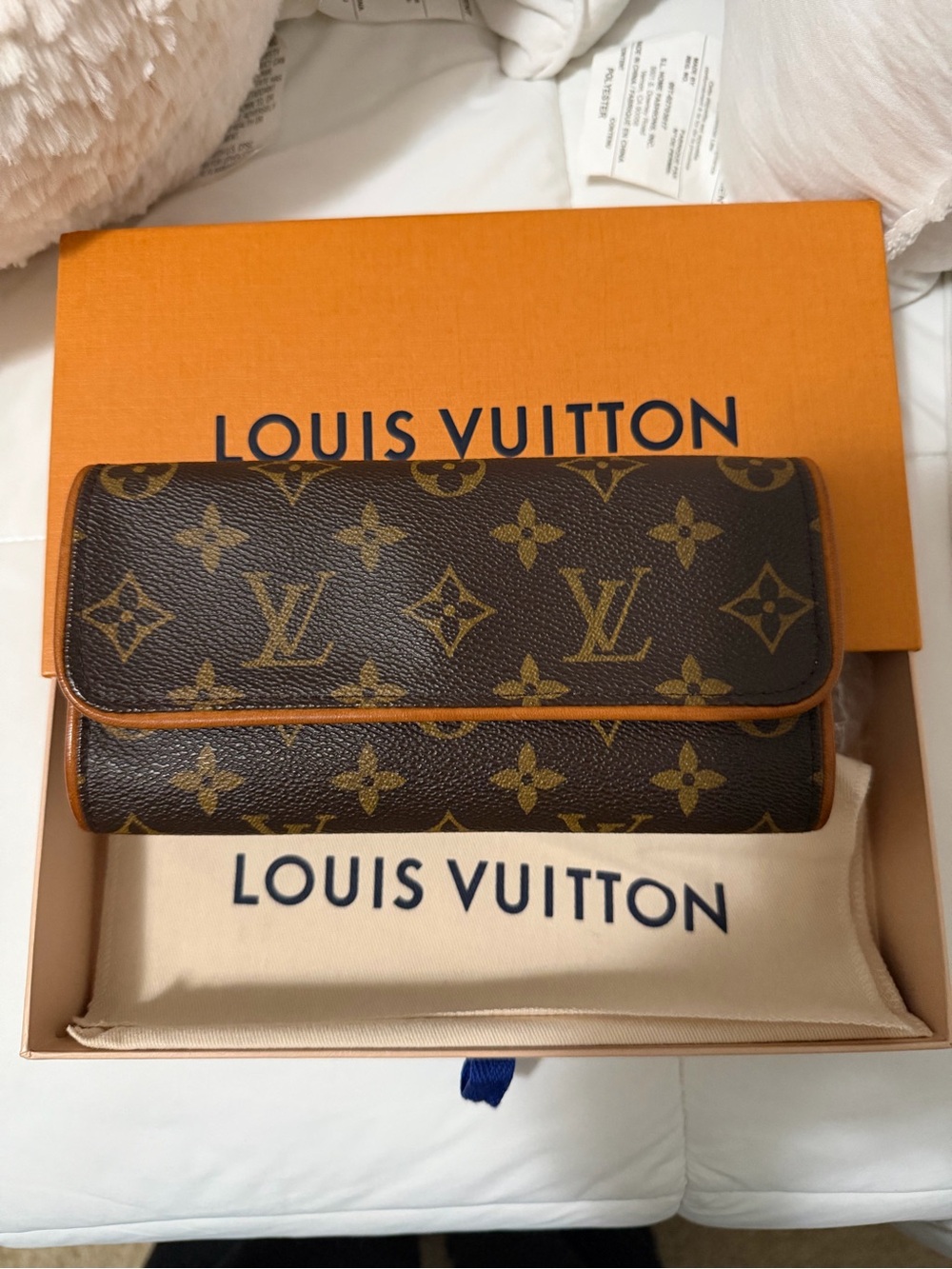 Louis Vuitton Monogram Flap Brown & Tan